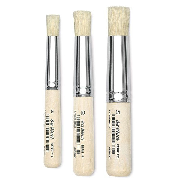 ΠΙΝΕΛΟ DA VINCI ΓΙΑ ΣΤΕΝΣΙΛ ΚΟΝΤΟ ΣΤΕΛΕΧΟΣ  Ν6 white Chinese