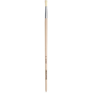 ΠΙΝΕΛΟ ΣΤΡΟΓΓΥΛΟ ΓΙΑ ΛΑΔΙ ΖΩΓΡΑΦΙΚΗΣ Νο10 BRISTLE ΜΕ ΜΑΚΡΥ ΣΤΕΛΕΧΟΣ