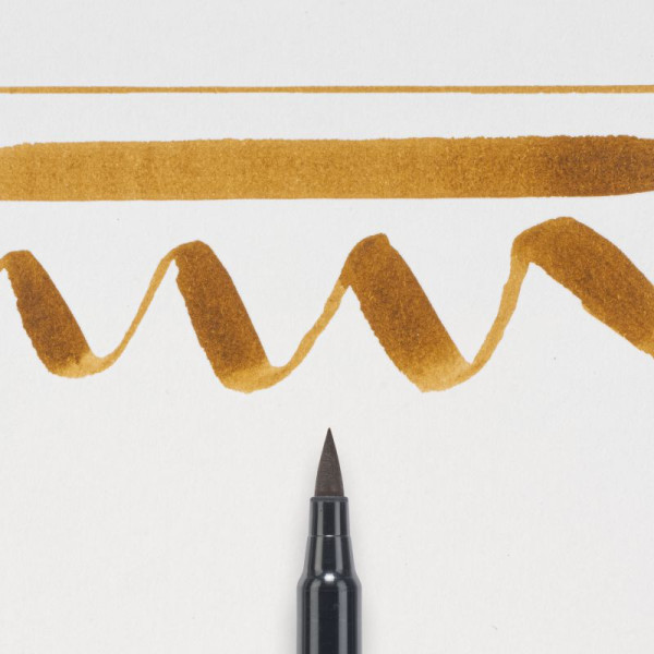 ΜΑΡΚΑΔΟΡΟΣ BRUSH PEN DARK BROWN SAKURA KOI COLOUR