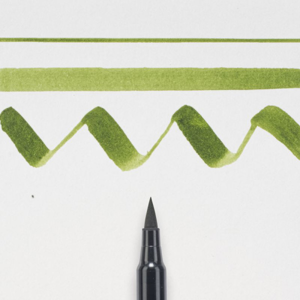 ΜΑΡΚΑΔΟΡΟΣ  BRUSH PEN SAP GREEN SAKURA KOI COLOUR
