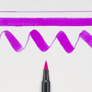 ΜΑΡΚΑΔΟΡΟΣ BRUSH PEN ΡΟΖ  SAKURA KOI COLOUR