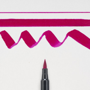 ΜΑΡΚΑΔΟΡΟΣ  BRUSH PEN BORDEAUX SAKURA KOI COLOUR