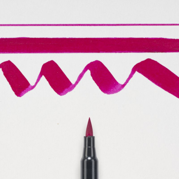 ΜΑΡΚΑΔΟΡΟΣ  BRUSH PEN BORDEAUX SAKURA KOI COLOUR