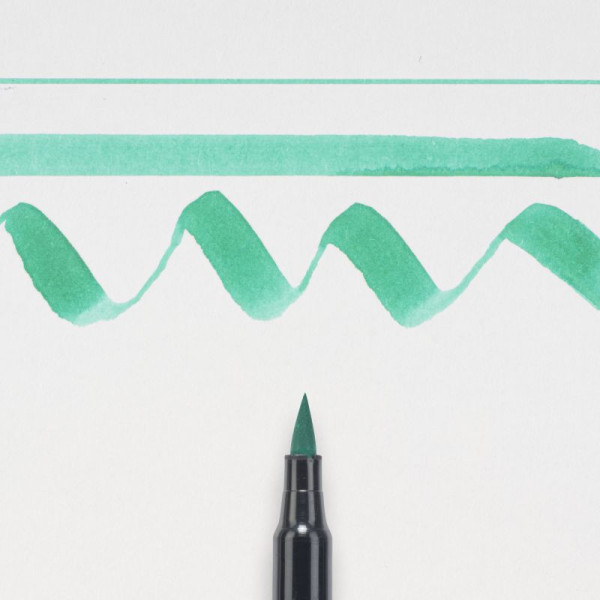 ΜΑΡΚΑΔΟΡΟΣ  BRUSH PEN BLUE GREEN LIGHT SAKURA KOI COLOUR