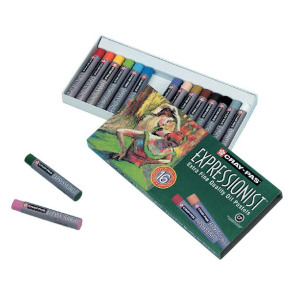 SAKURA CRAY-PAS EXPRESSIONIST SET 16 OIL PASTEL