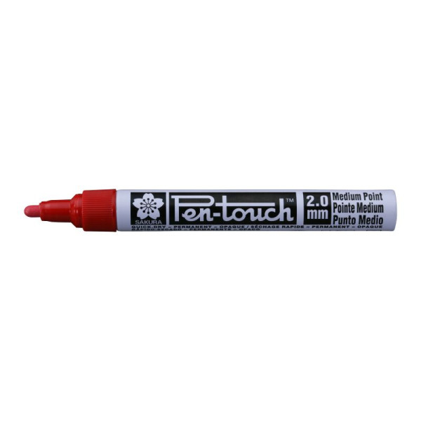 ΜΑΡΚΑΔΟΡΟΙ PEN-TOUCH ΚΟΚΚΙΝΟ MEDIUM 2mm