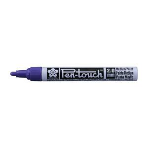 ΜΑΡΚΑΔΟΡΟΙ PEN-TOUCH ΜΩΒ MEDIUM 2mm
