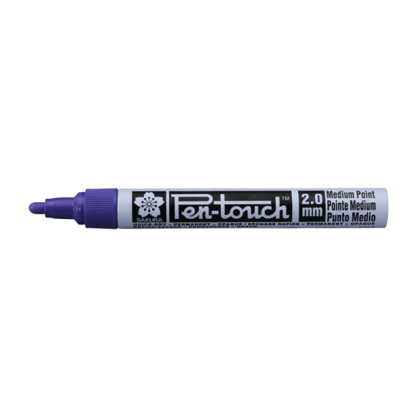 ΜΑΡΚΑΔΟΡΟΙ PEN-TOUCH ΜΩΒ MEDIUM 2mm