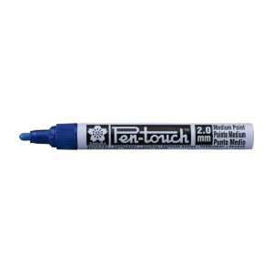 ΜΑΡΚΑΔΟΡΟΙ PEN-TOUCH ΜΠΛΕ MEDIUM 2mm