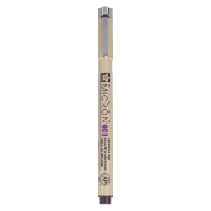 ΜΑΡΚΑΔΟΡΟΣ SAKURA MICRON 003  ΜΑΥΡΟ PIGMA