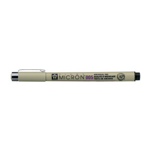 ΜΑΡΚΑΔΟΡΟΣ SAKURA MICRON 005  ΜΑΥΡΟ PIGMA