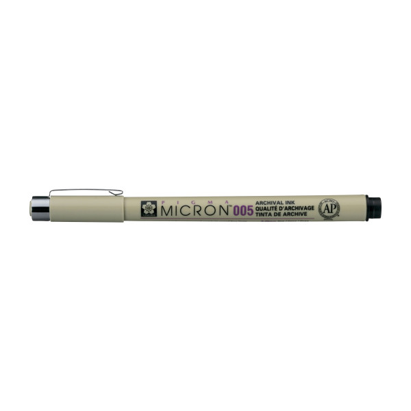 ΜΑΡΚΑΔΟΡΟΣ SAKURA MICRON 005  ΜΑΥΡΟ PIGMA