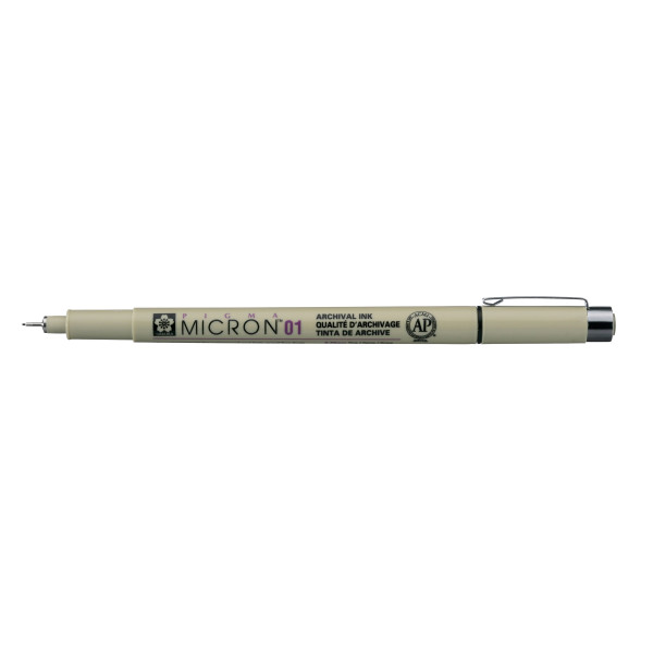 ΜΑΡΚΑΔΟΡΟΣ SAKURA MICRON 01 ΜΑΥΡΟ   PIGMA