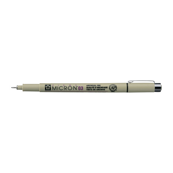 ΜΑΡΚΑΔΟΡΟΣ SAKURA MICRON 03  ΜΑΥΡΟ PIGMA