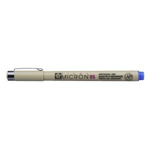 ΜΑΡΚΑΔOΡΟΣ SAKURA MICRON 05  ΜΠΛΕ PIGMA