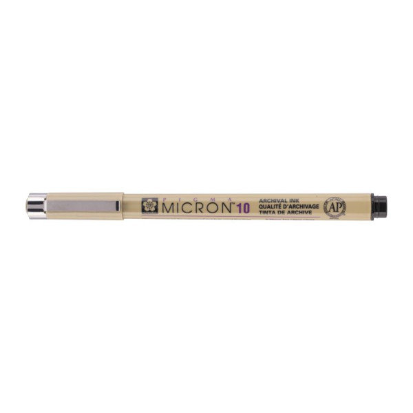 ΜΑΡΚΑΔΟΡΟΣ SAKURA MICRON 10 ΜΑΥΡΟ PIGMA