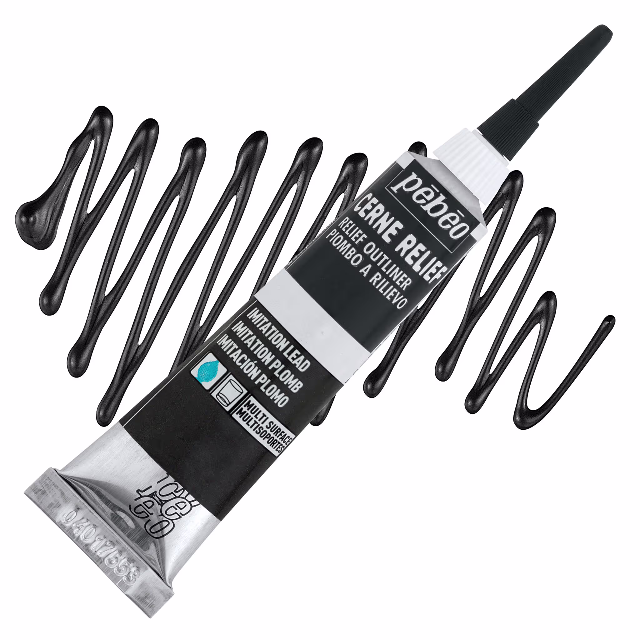 ΠΕΡΙΓΡΑΜΜΑ CERNE RELIEF Imitation lead 20ml PEBEO
