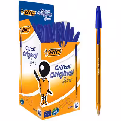 ΣΤΥΛΟ BIC CRISTAL FINE 0,8mm ΜΠΛΕ