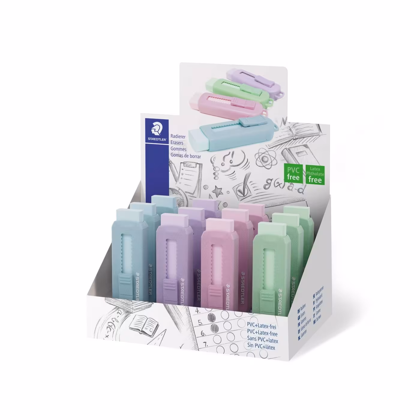 ΓΟΜΟΛΑΣΤΙΧΑ PASTEL 525PS1P-S STAEDTLER