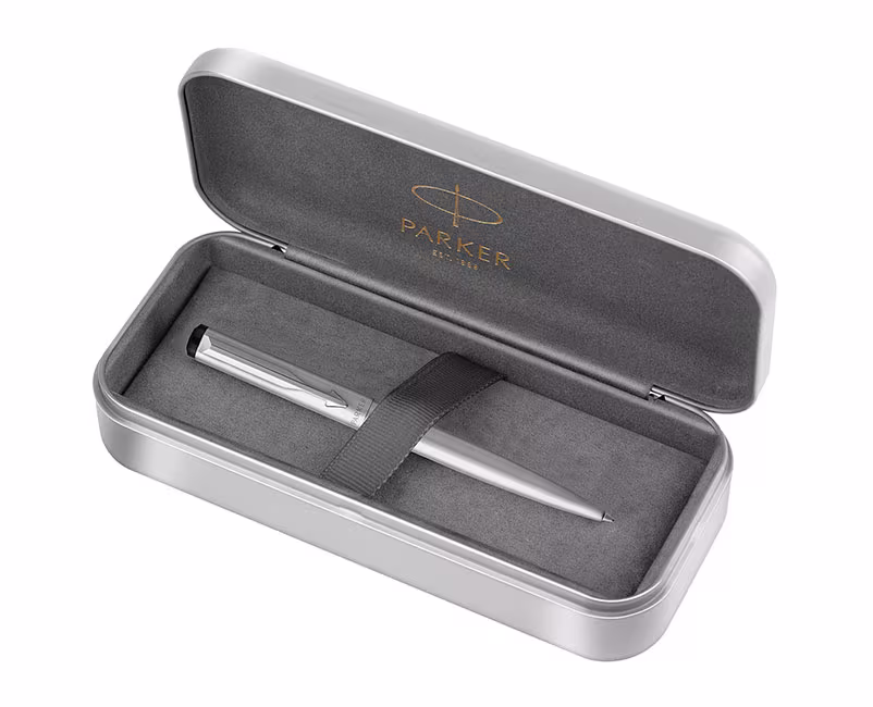 ΣΤΥΛΟ PARKER P VECTOR S/ STEEL CT FP ΣΕ ΜΕΤΑΛΛΙΚΗ ΚΑΣΕΤΙΝΑ