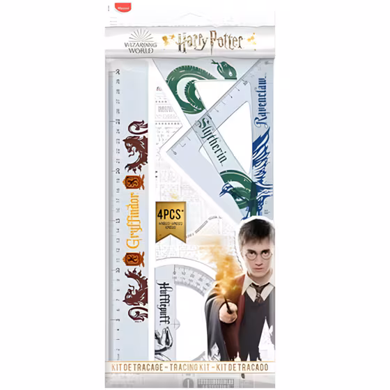 ΓΕΩΜΕΤΡΙΚΟ ΣΕΤ ΟΡΓΑΝΩΝ HARRY POTTER ΣΕΤ 4ΤΕΜ