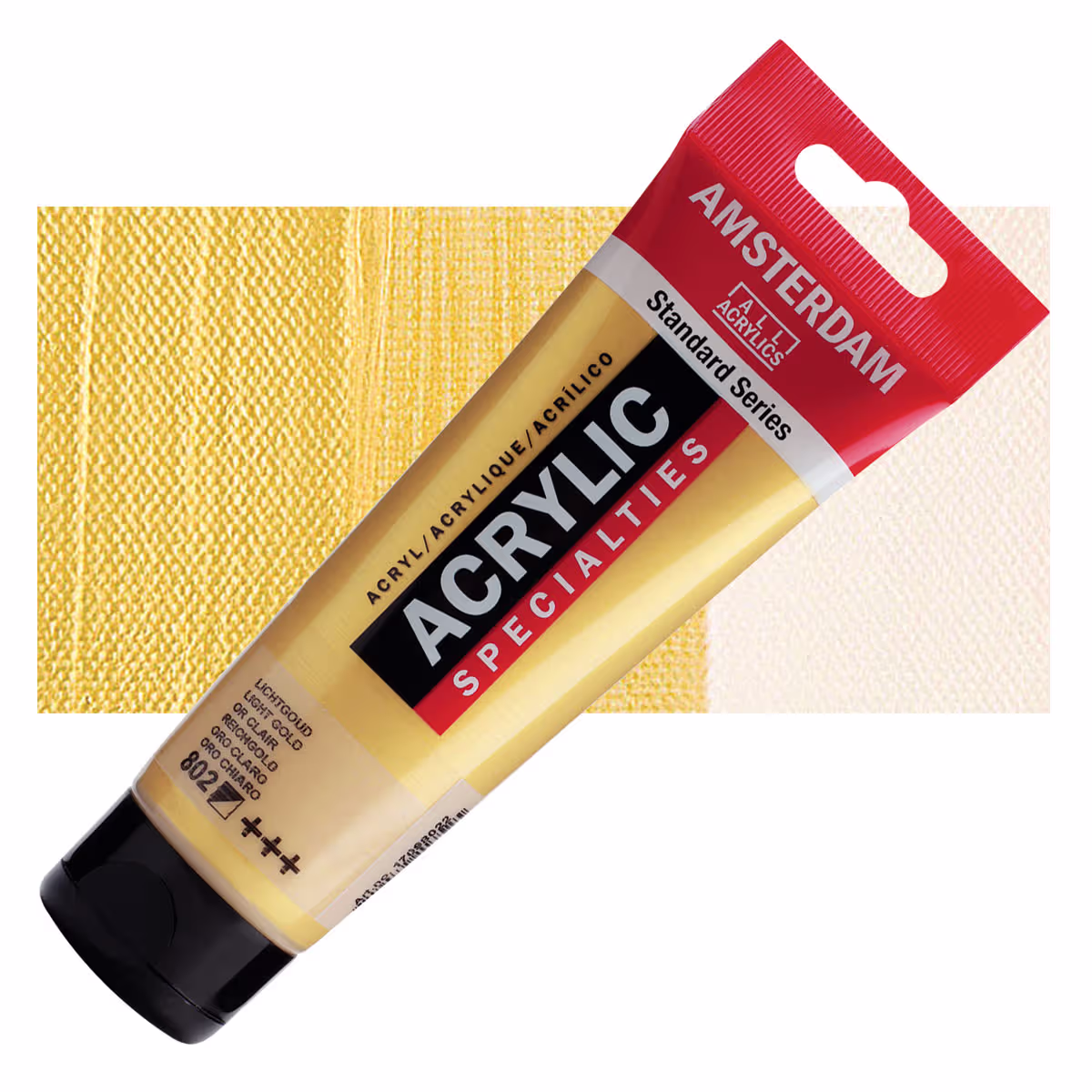 ΑΚΡΥΛΙΚΟ ΜΕΤΑΛΛΙΚΟ AMSTERDAM 120ml No.802 Light Gold