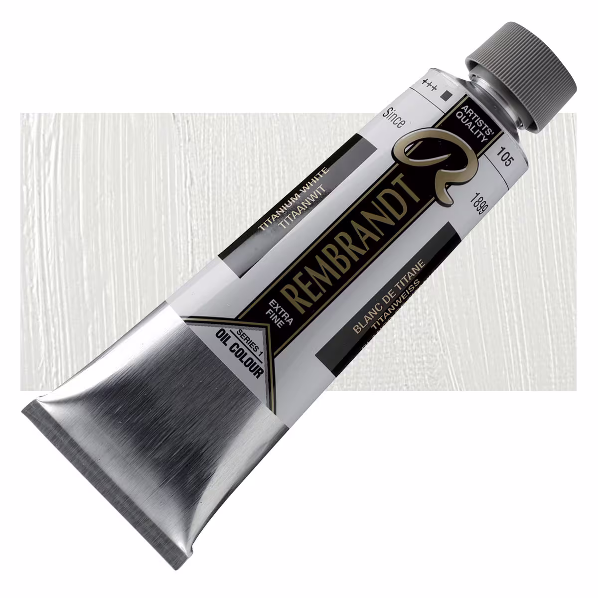 ΛΑΔΙΑ REMBRANDT 150ml S1 No.105 Titanium White (Safflower Oil)