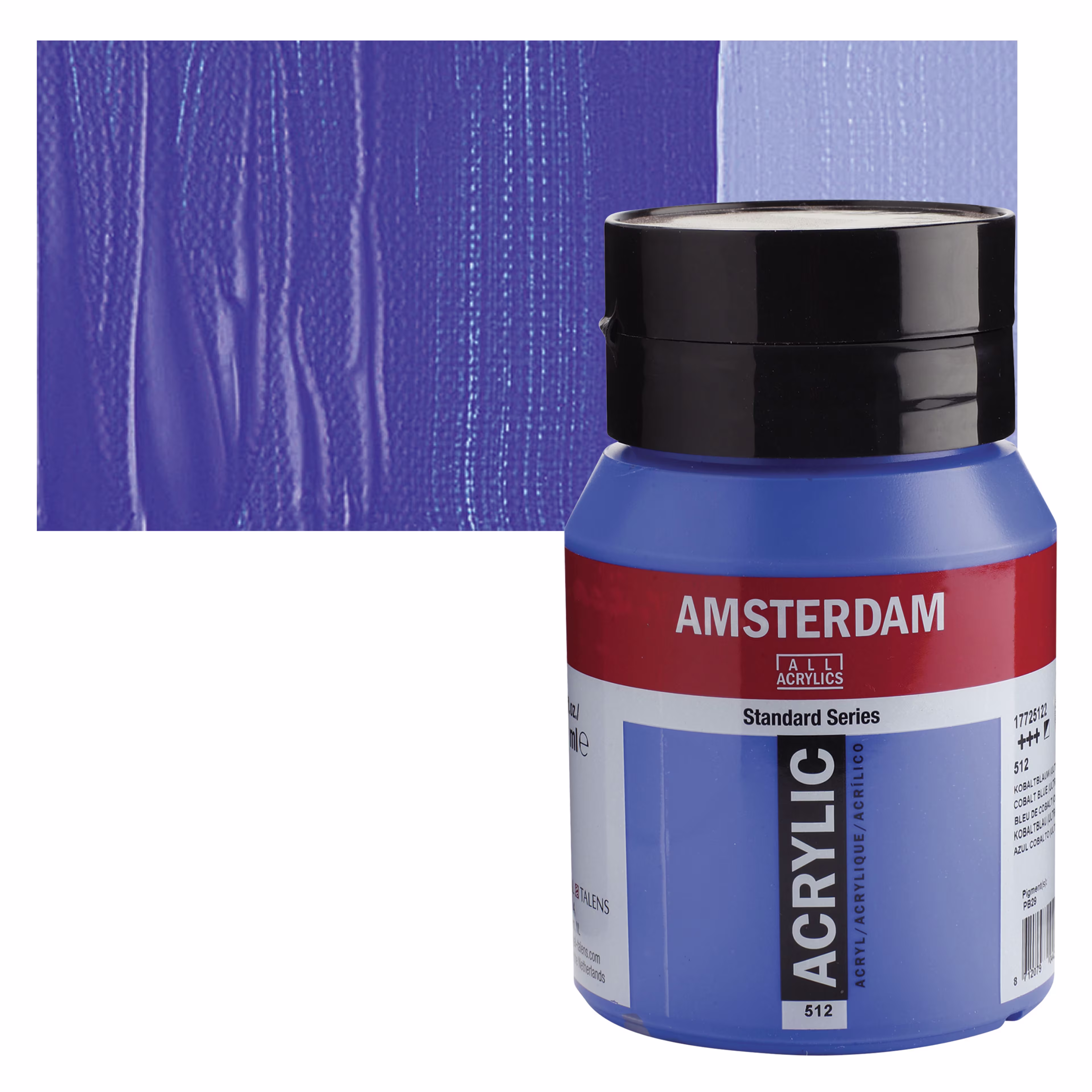 ΑΚΡΥΛΙΚΟ AMSTERDAM 500ml No.512 Cobalt Blue (Ultramarine)