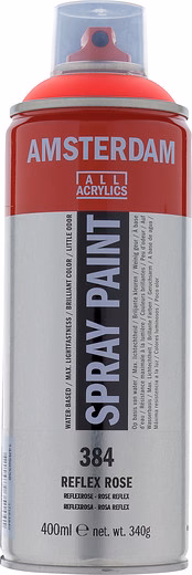 ΣΠΡΕΪ ΑΚΡΥΛΙΚΟ AMSTERDAM 400ml 384 Reflex Rose