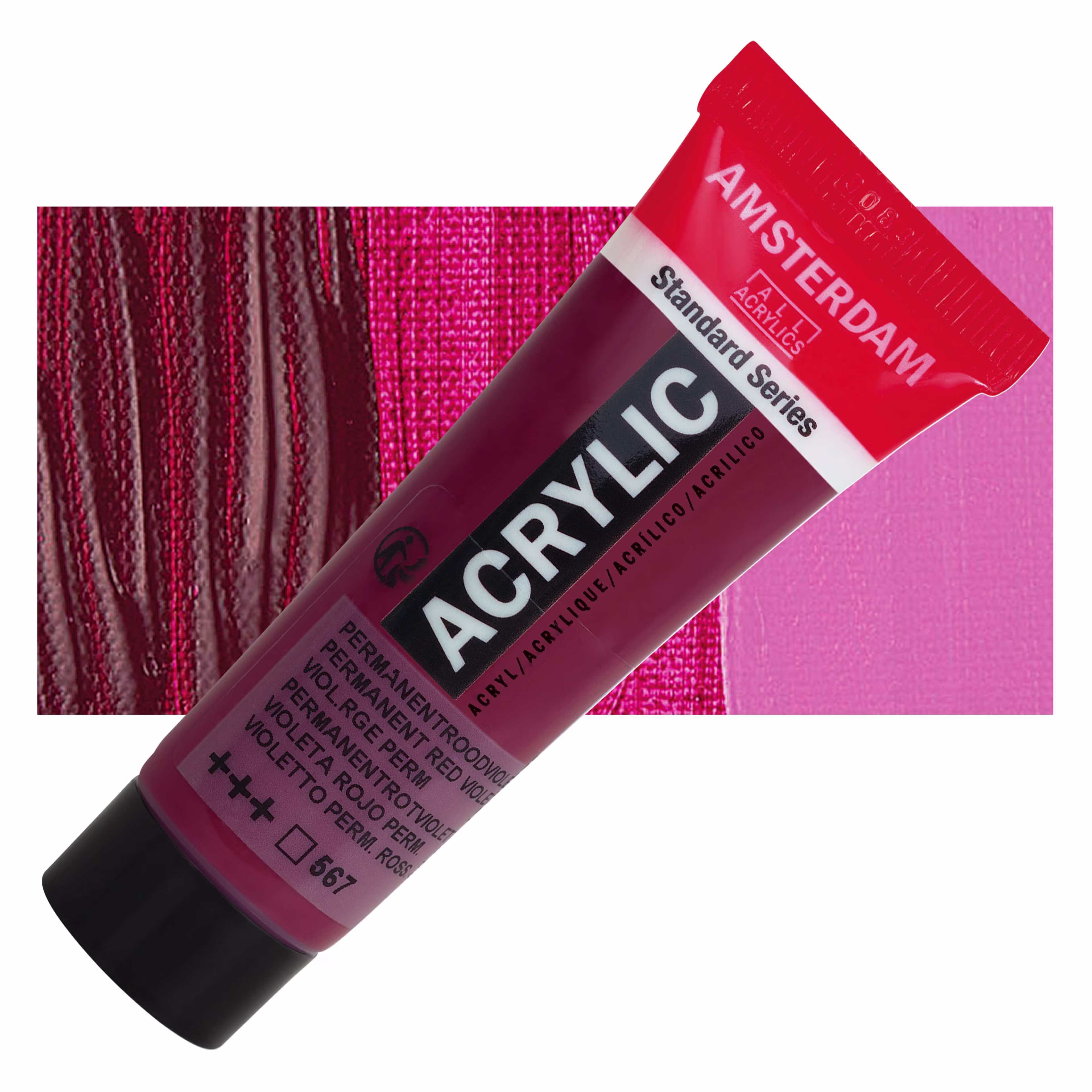 ΑΚΡΥΛΙΚΟ AMSTERDAM 20ml 567 Permanent Red Violet