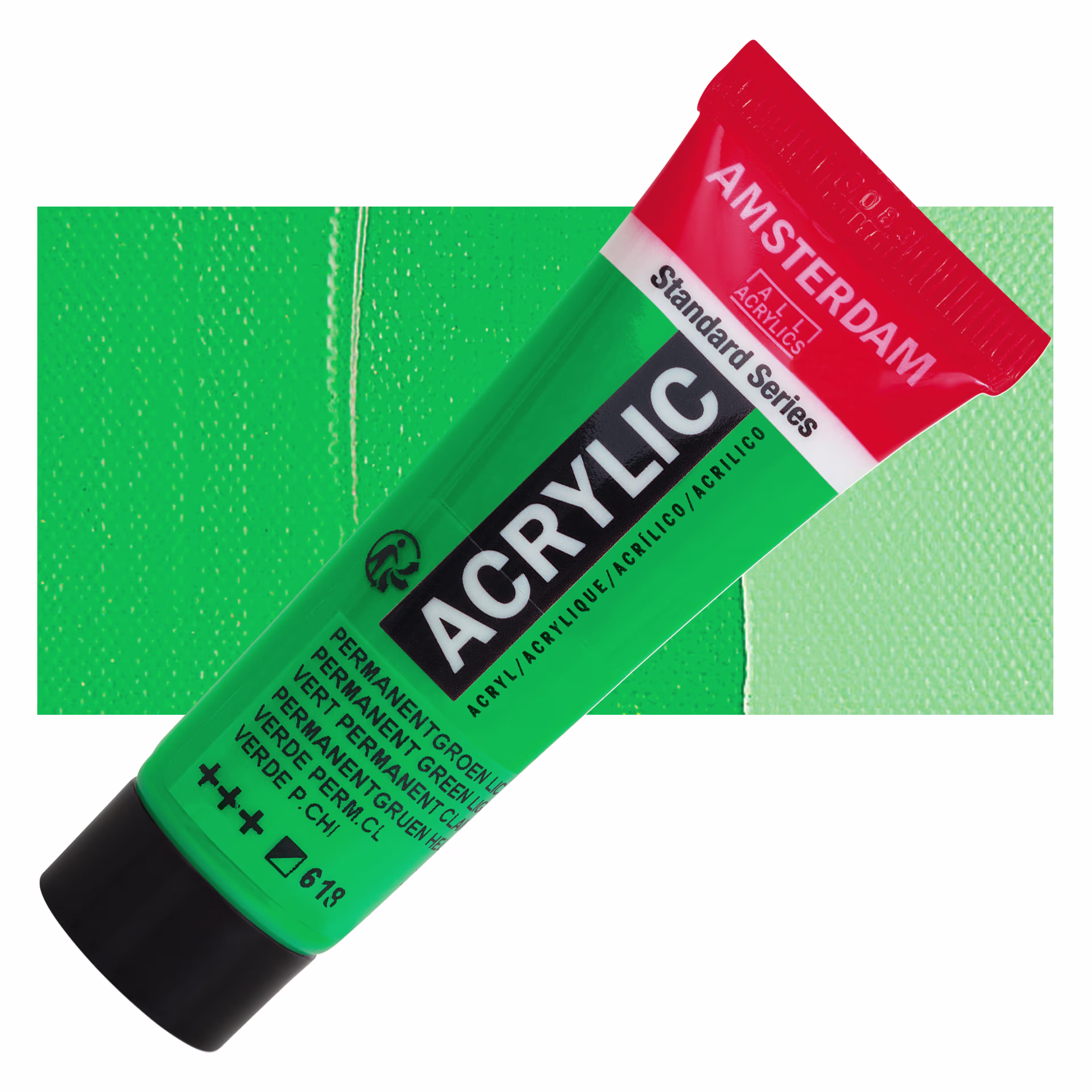 ΑΚΡΥΛΙΚΟ AMSTERDAM 20ml 618 Permanent Green Light
