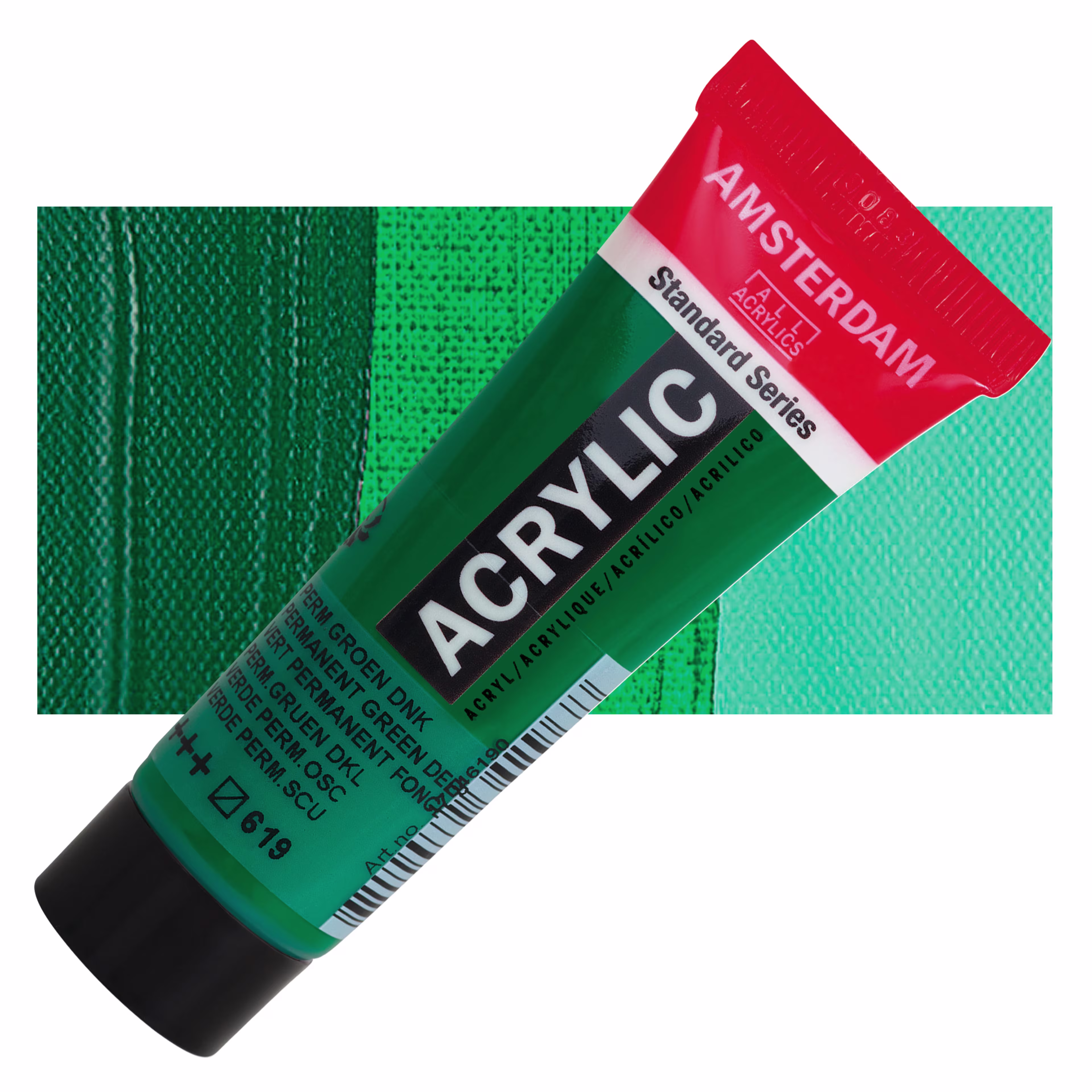 ΑΚΡΥΛΙΚΟ AMSTERDAM 20ml 619 Permanent Green Deep