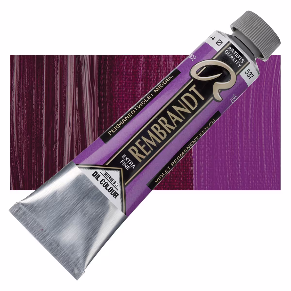 ΛΑΔΙΑ REMBRANDT 40ml S3 No.537 Permanent Violet Medium