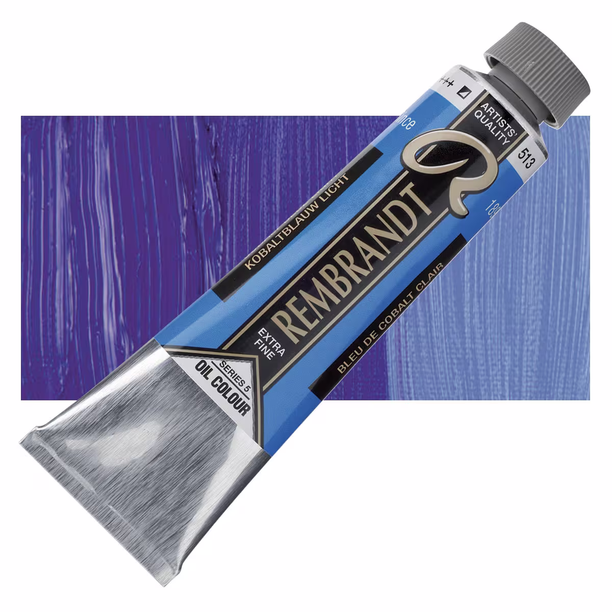 ΛΑΔΙΑ REMBRANDT 40ml S5 No.513 Cobalt Blue Light