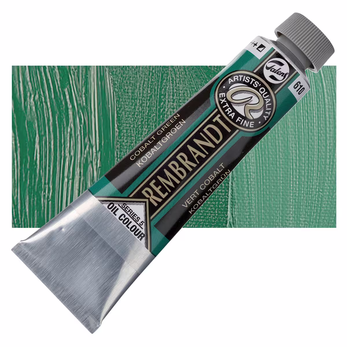 ΛΑΔΙΑ REMBRANDT 40ml S5 No.610 Cobalt Green