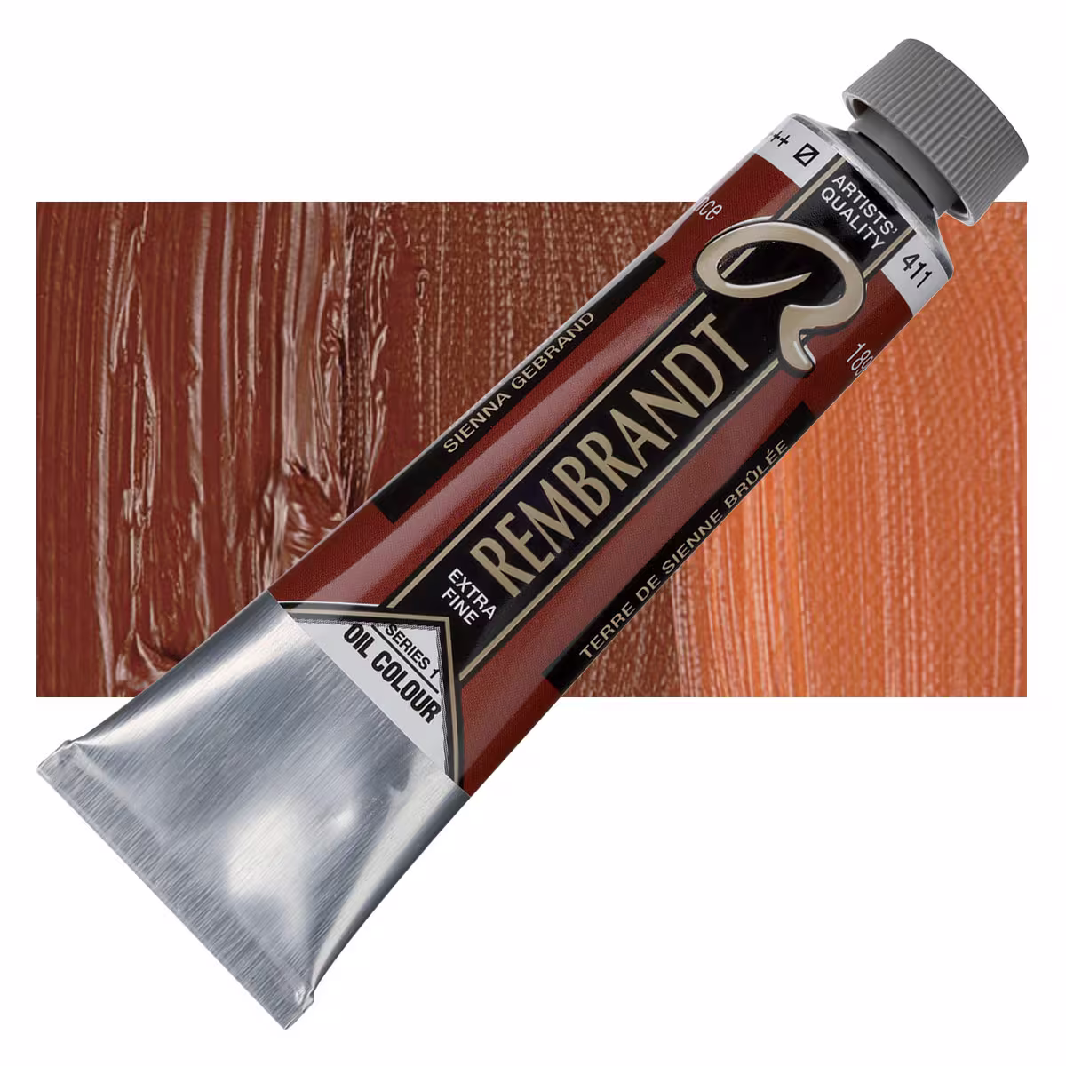 ΛΑΔΙΑ REMBRANDT 40ml S1 No.411 Burnt Sienna