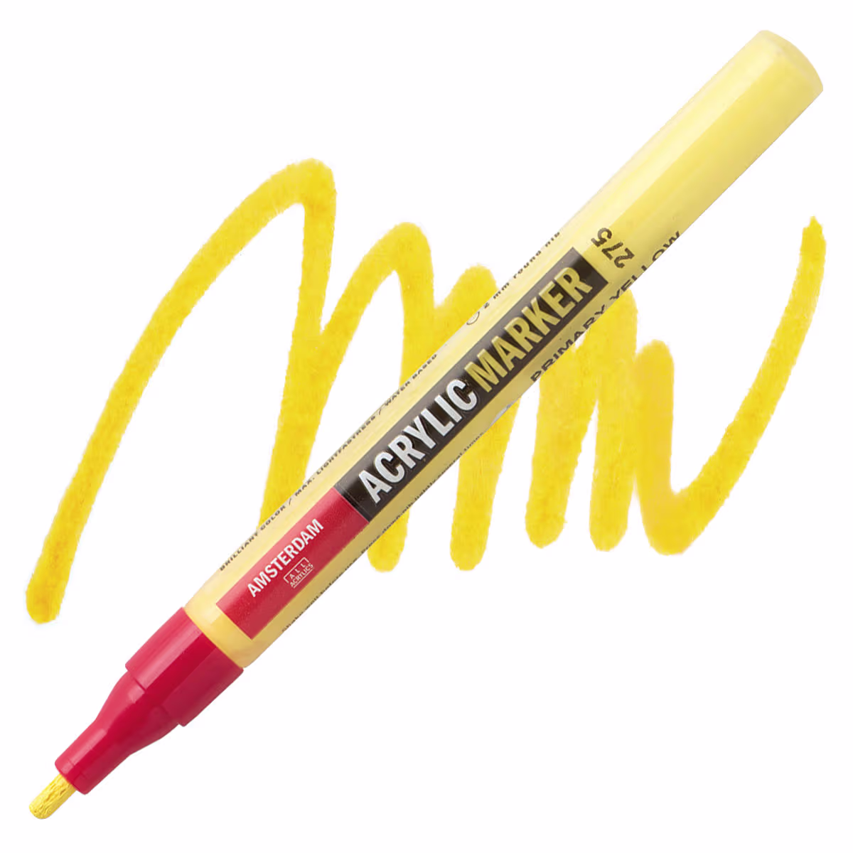 ΜΑΡΚΑΔΟΡΟΣ ΑΚΡΥΛΙΚΟΣ AMSTERDAM 2mm 275 Primary Yellow SW
