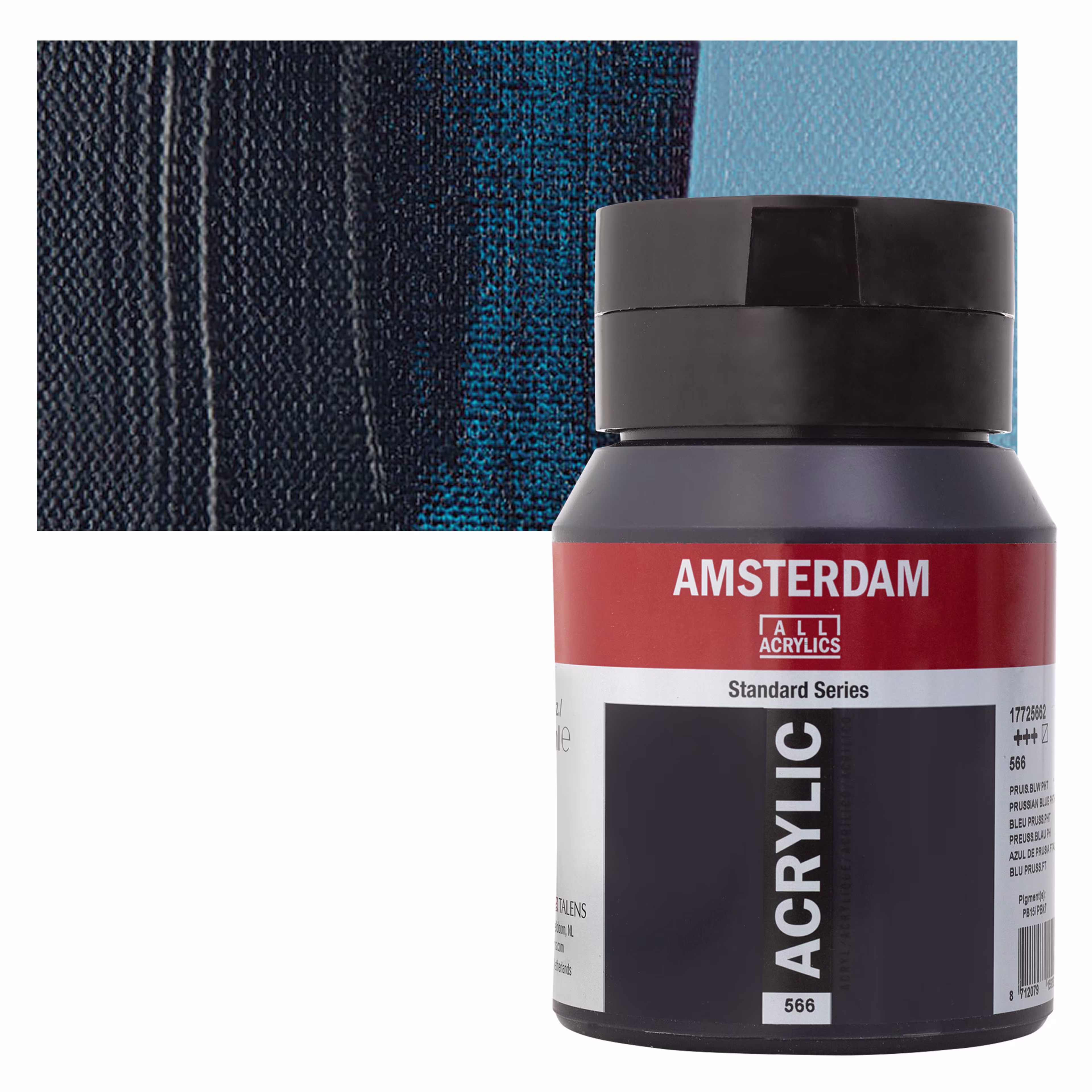 ΑΚΡΥΛΙΚΟ AMSTERDAM 500ml No.566 Prussian Blue (Phthalo)