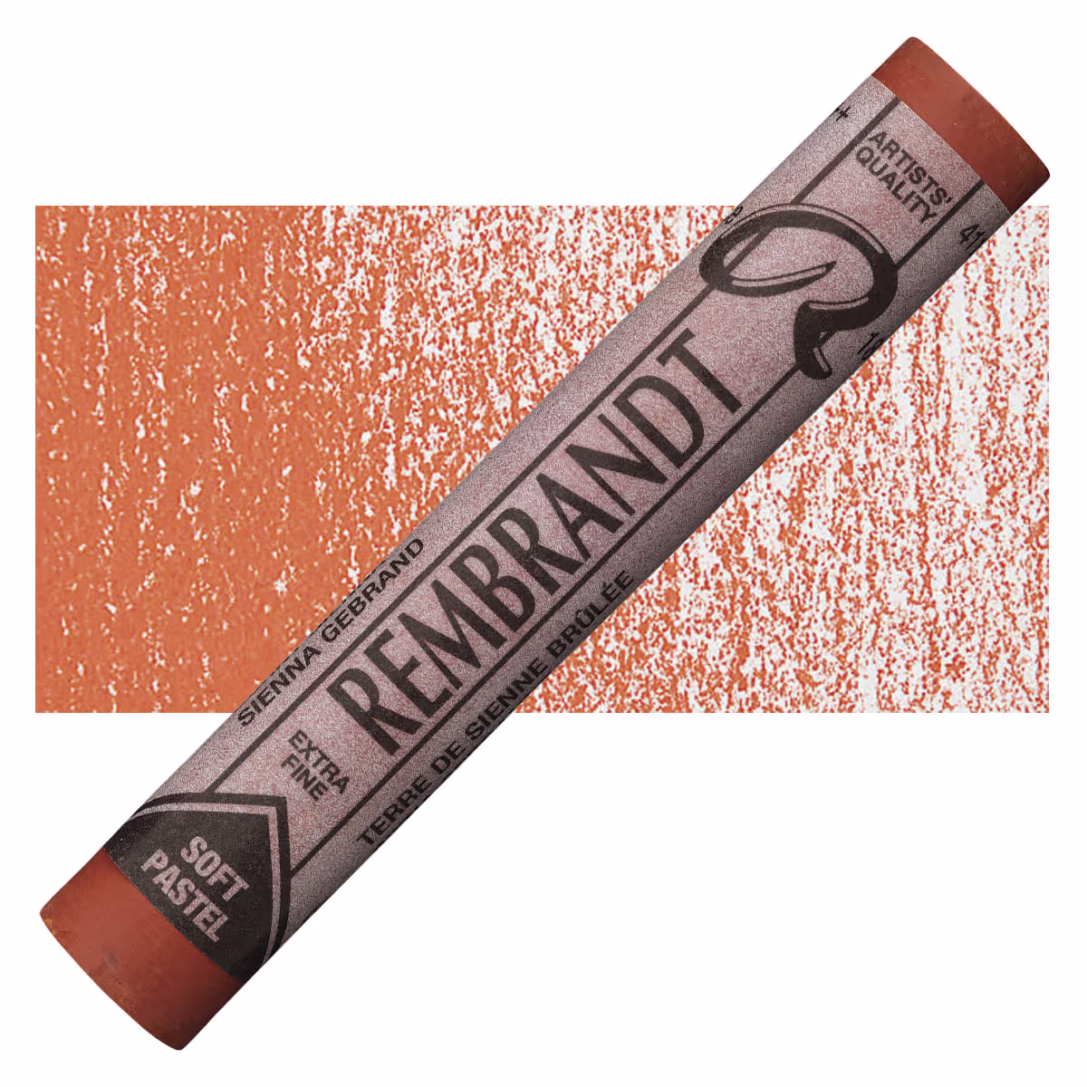 SOFT PASTEL REMBRANDT 411.7 Burnt Sienna