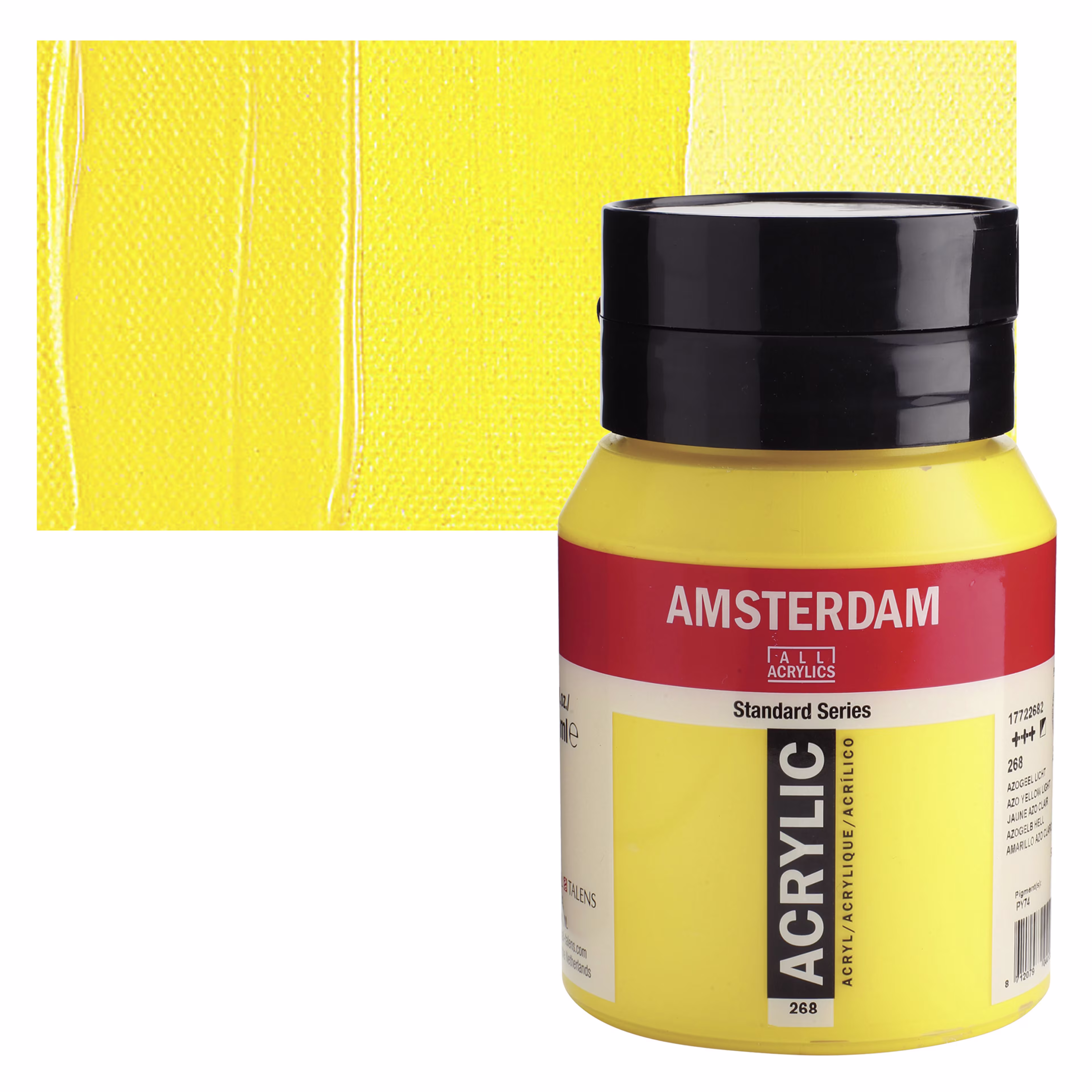 ΑΚΡΥΛΙΚΟ AMSTERDAM 500ml No.268 Azo Yellow Light
