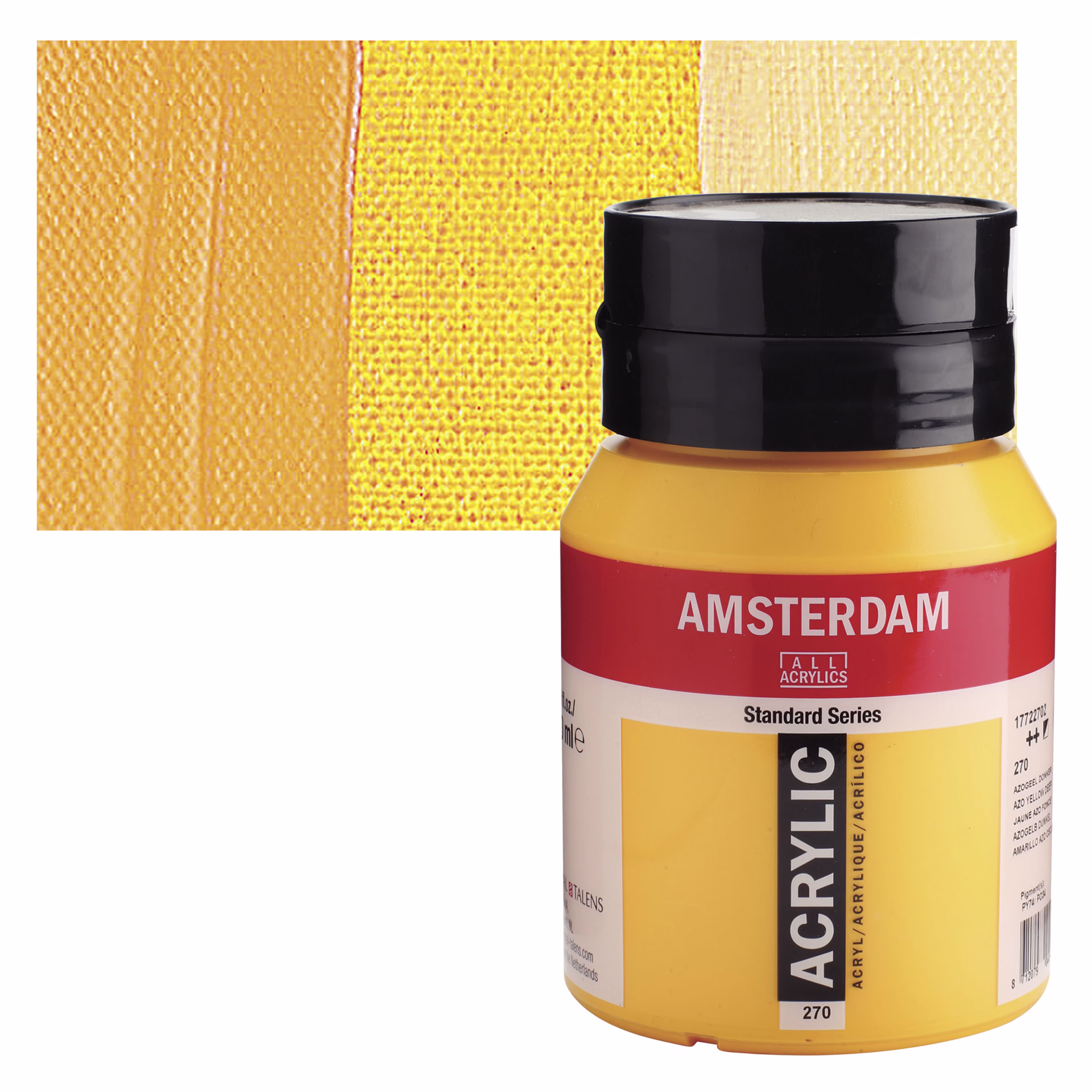 ΑΚΡΥΛΙΚΟ AMSTERDAM 500ml No.270 Azo Yellow Deep