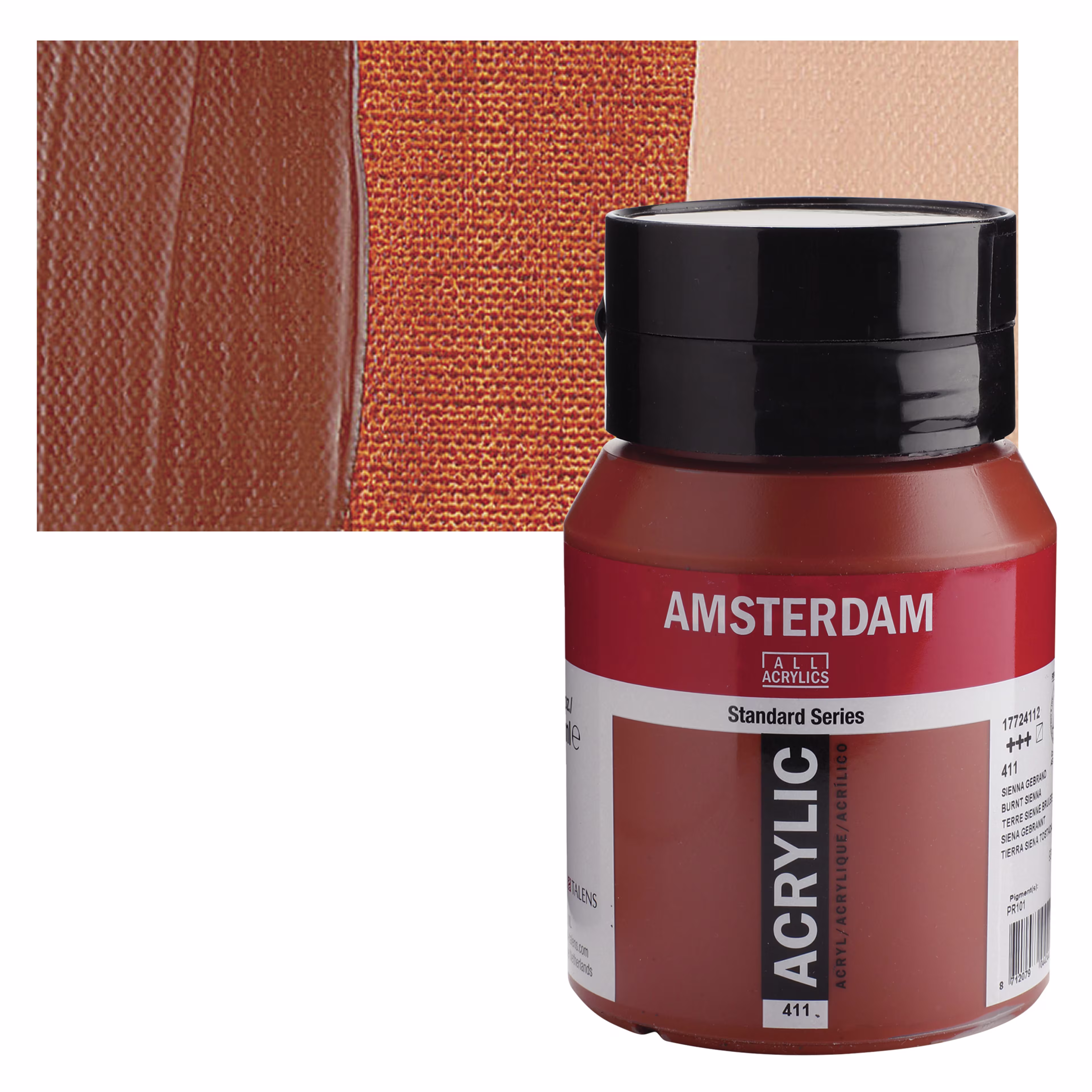 ΑΚΡΥΛΙΚΟ AMSTERDAM 500ml No.411 Burnt Sienna