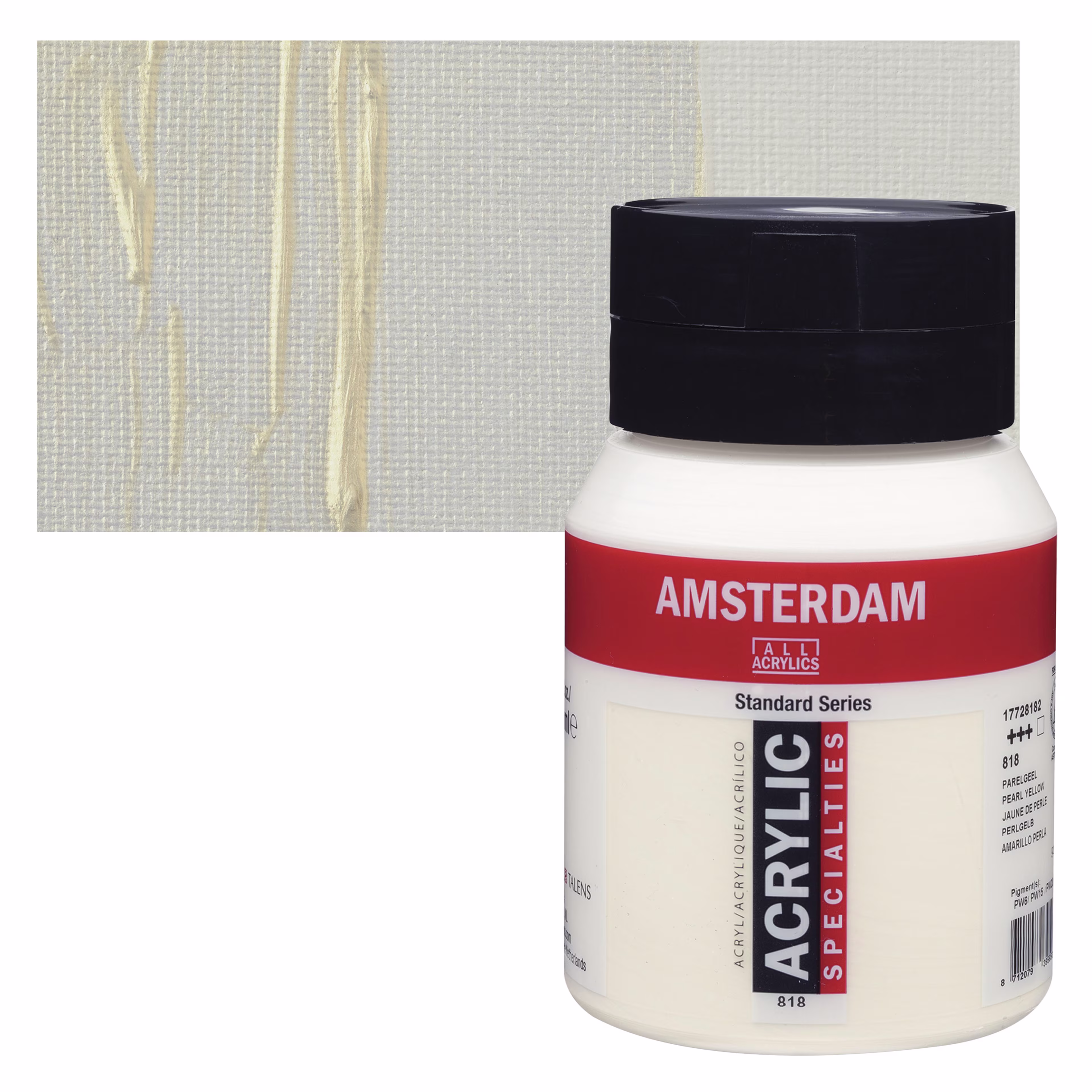ΑΚΡΥΛΙΚΟ AMSTERDAM 500ml No.818 Pearl Yellow