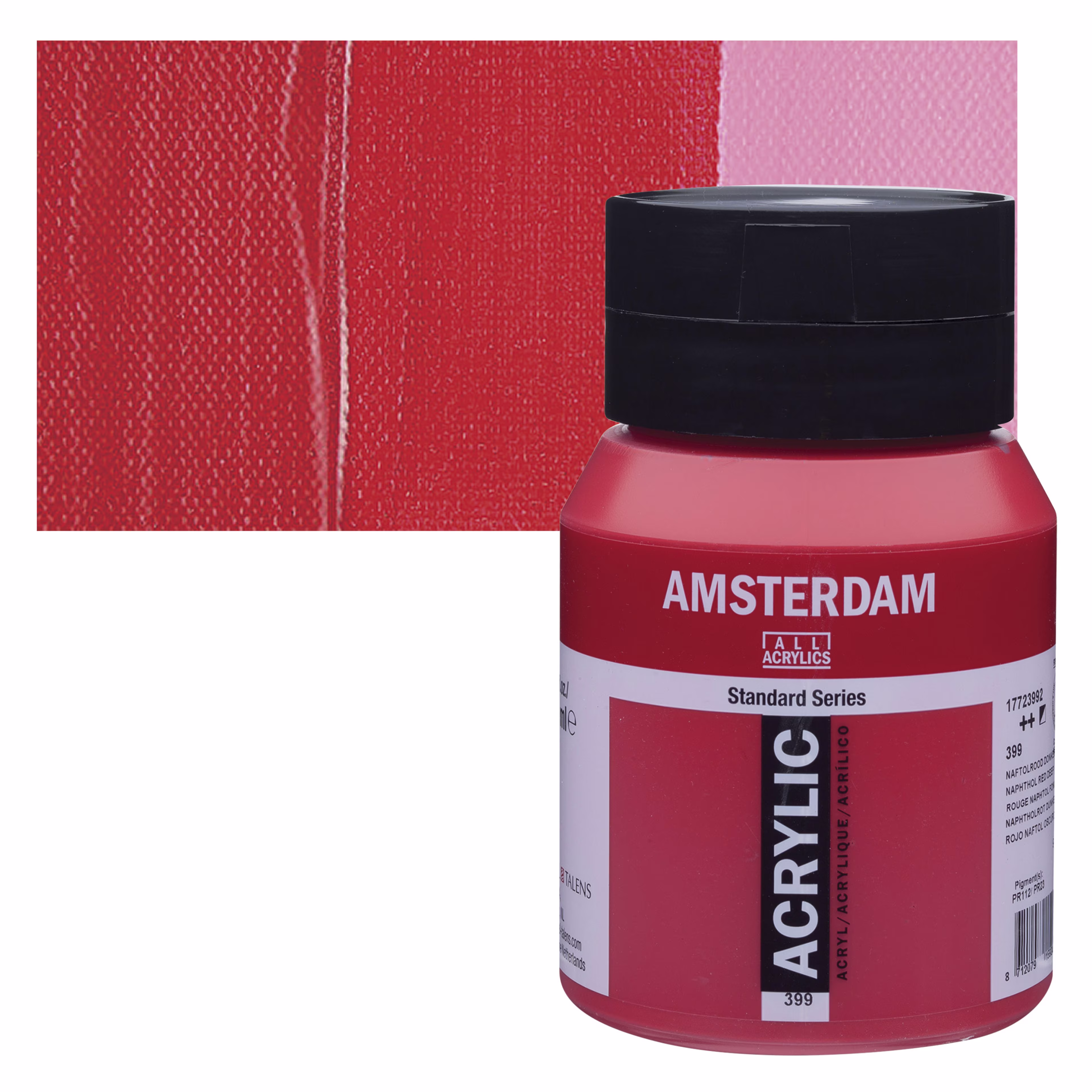 ΑΚΡΥΛΙΚΟ AMSTERDAM 500ml No.399 Naphthol Red Deep