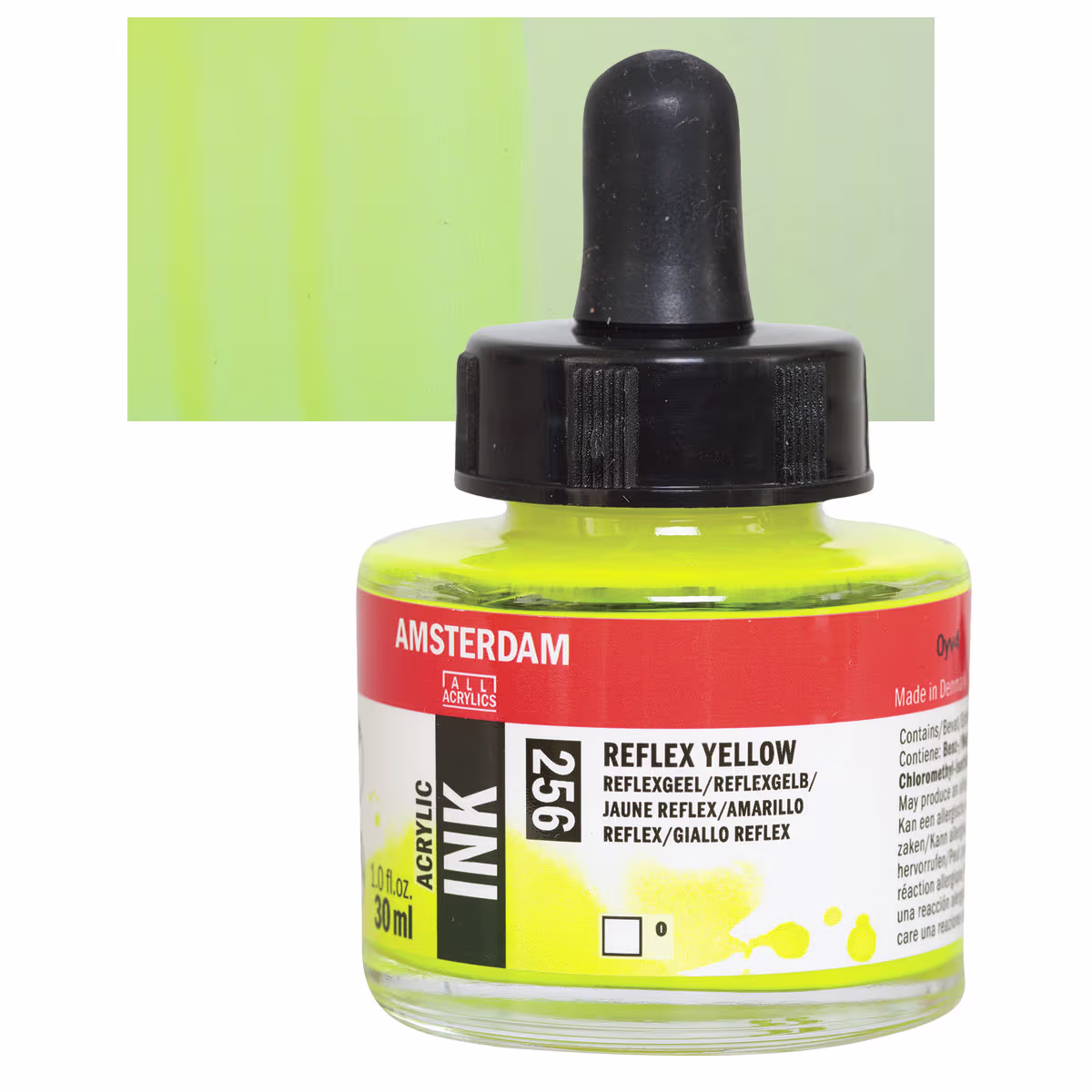 ΜΕΛΑΝΙ INK AMSTERDAM 30ml 256 REFLEX YELLOW