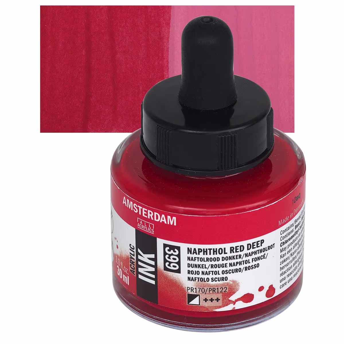 ΜΕΛΑΝΙ INK AMSTERDAM 30ml 399 NAPHTHOL RED DEEP