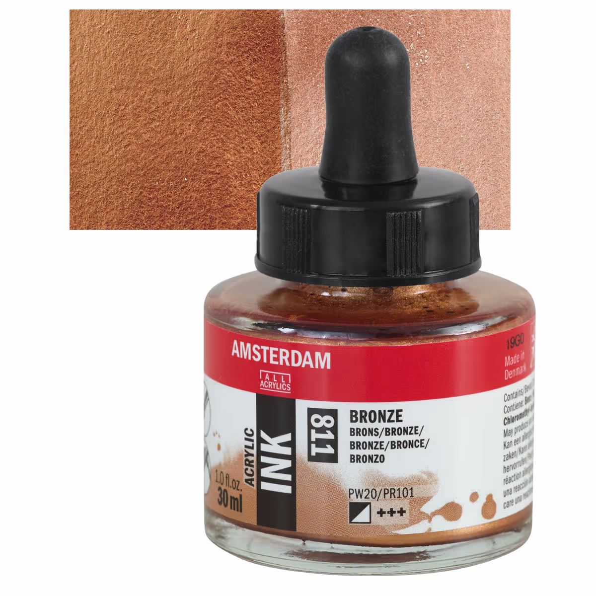 ΜΕΛΑΝΙ INK AMSTERDAM 30ml 811 BRONZE