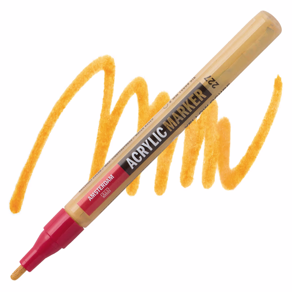 ΜΑΡΚΑΔΟΡΟΣ ΑΚΡΥΛΙΚΟΣ AMSTERDAM 2mm 227 Yellow Ochre SW