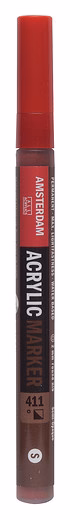 ΜΑΡΚΑΔΟΡΟΣ ΑΚΡΥΛΙΚΟΣ AMSTERDAM 2mm 411 Burnt Sienna SW