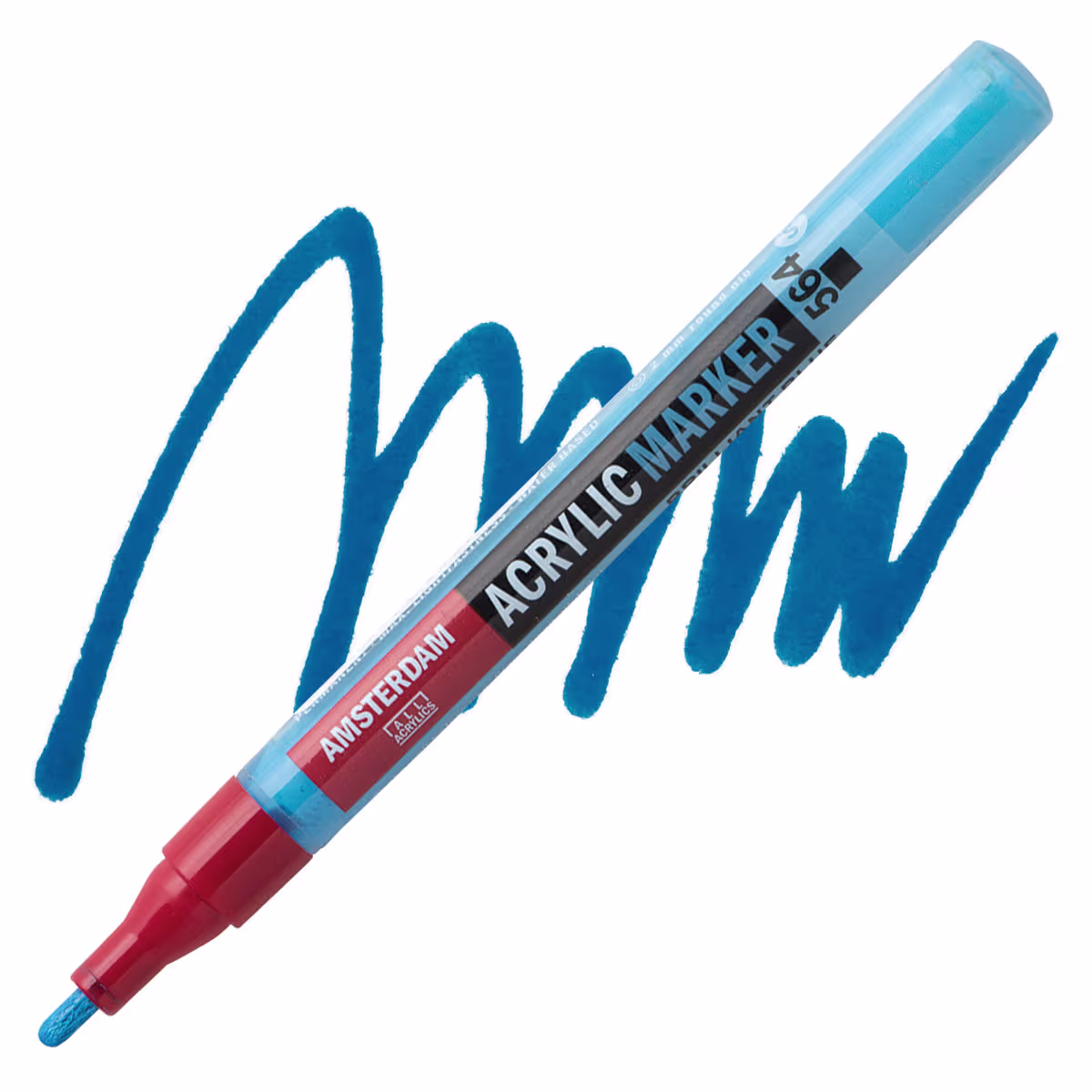 ΜΑΡΚΑΔΟΡΟΣ ΑΚΡΥΛΙΚΟΣ AMSTERDAM 2mm 564 Brilliant Blue SW